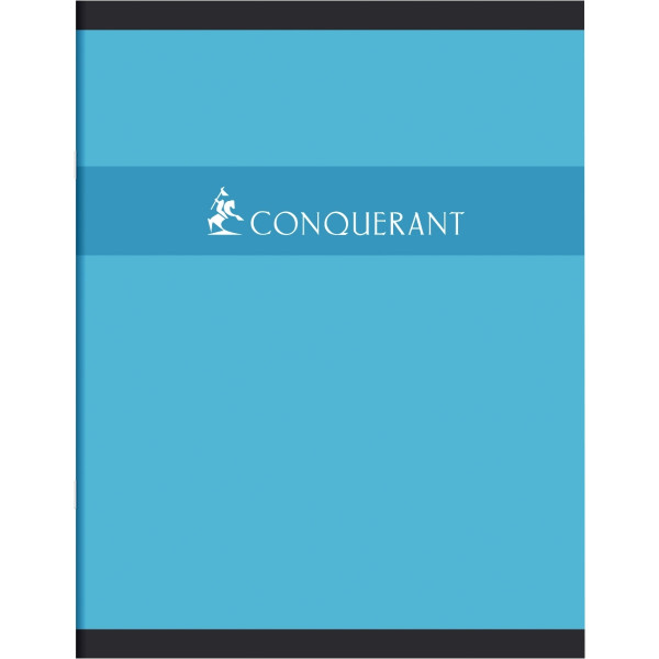 Cahier piqué 96 pages CONQUERANT, format 17x22 cm, seyès, papier 70g
