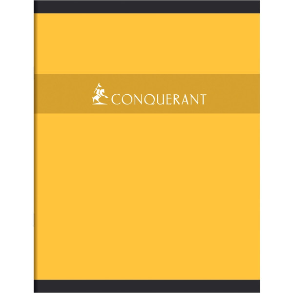 Cahier piqué 96 pages CONQUERANT, format 17x22 cm, seyès, papier 70g