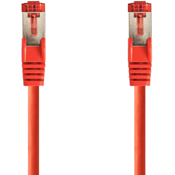 Câble RJ45 droit 6 S/FTP 1 mètre rouge