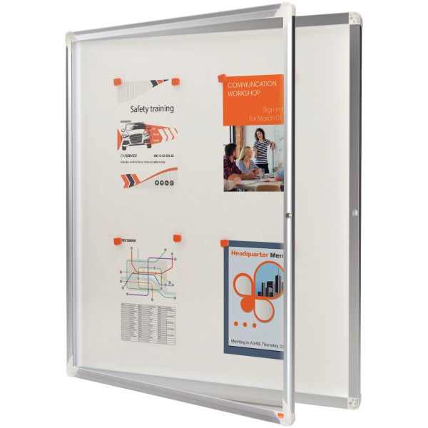 Vitrine d'extérieur fond métal Premium plus 12 feuilles A4