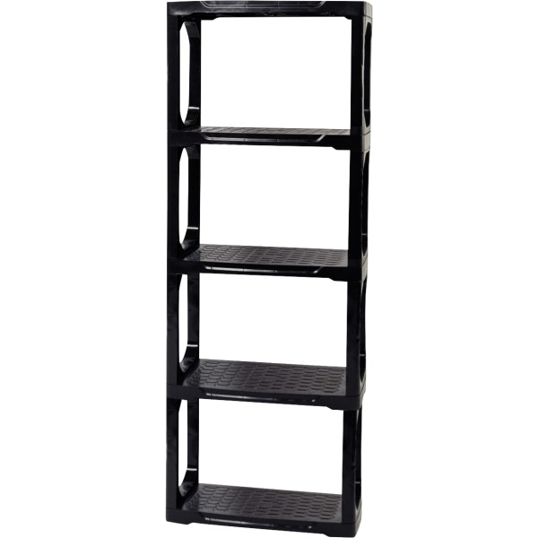 Etagère résistante Heavy Duty 5 tablettes noir