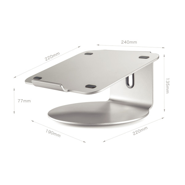 Support rotatif pour ordinateur portable