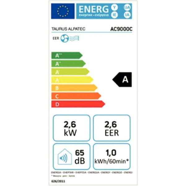 Climatiseur mobile réversible AC9000C