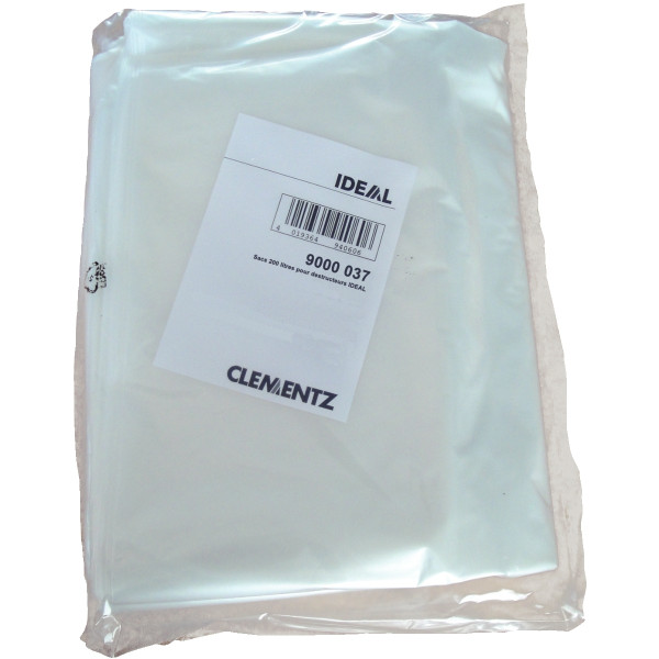 Paquet de 100 sacs 200 litres pour destructeurs