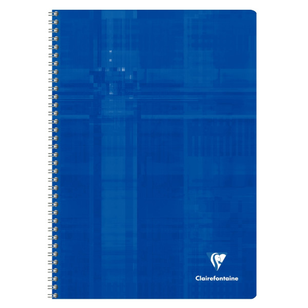 Reliure intégrale 100 pages CLAIREFONTAINE, format A4, seyès, papier 90g