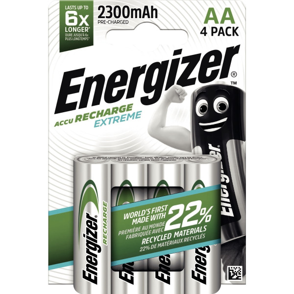 Blister 4 accu Energizer AA / LR06 2300 mAh