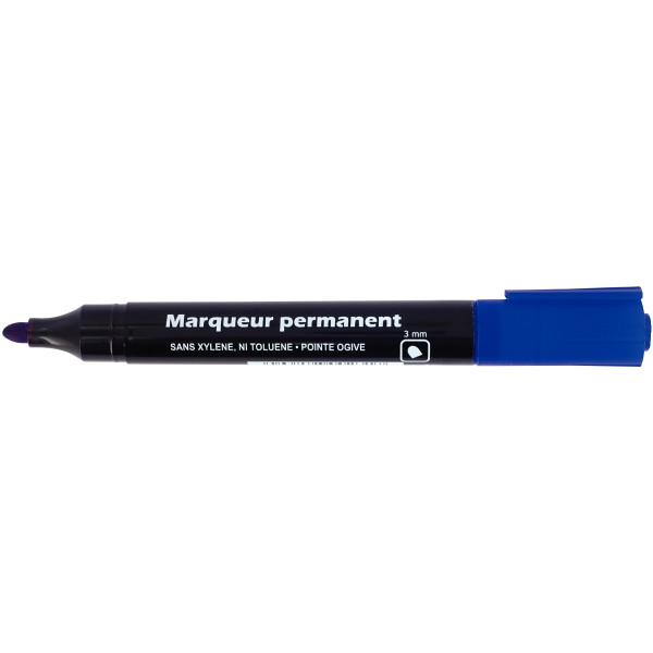 Marqueur permanent Like pointe ogive bleu