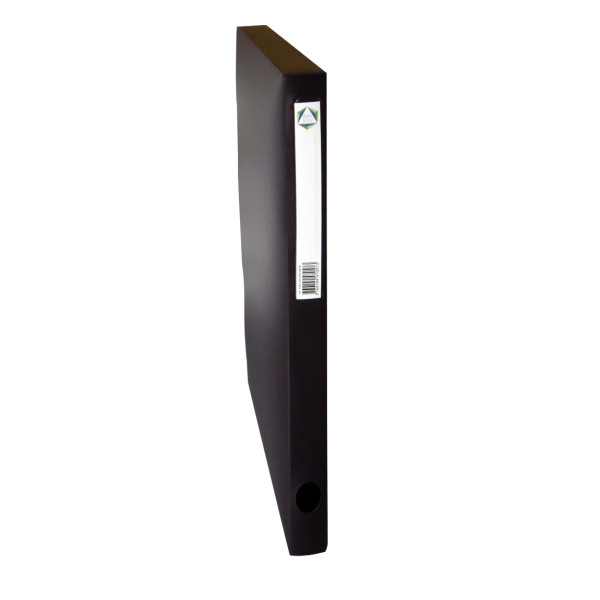 Boite de classement en polypropylène dos 2,5 cm, noir