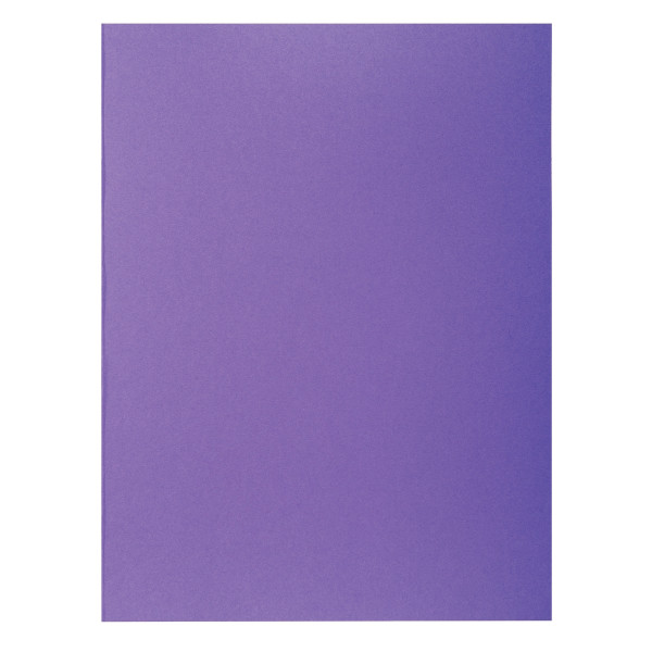 Paquet de 100 chemises 210g ROCK"S format 24x32 cm, violine