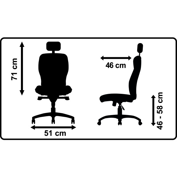 Siège manager ergonomique Ergohuman