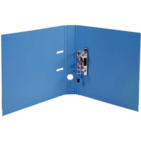Classeur à levier PREM'TOUCH format A4+, dos 5 cm, bleu moyen