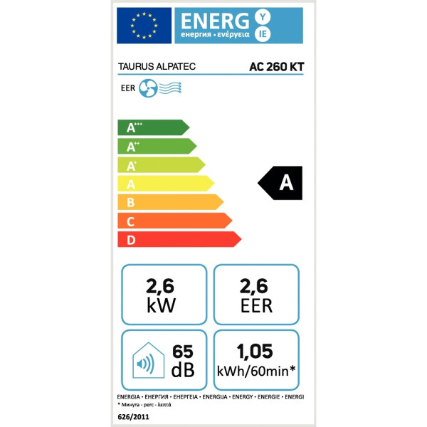 Climatiseur mobile AC260KT