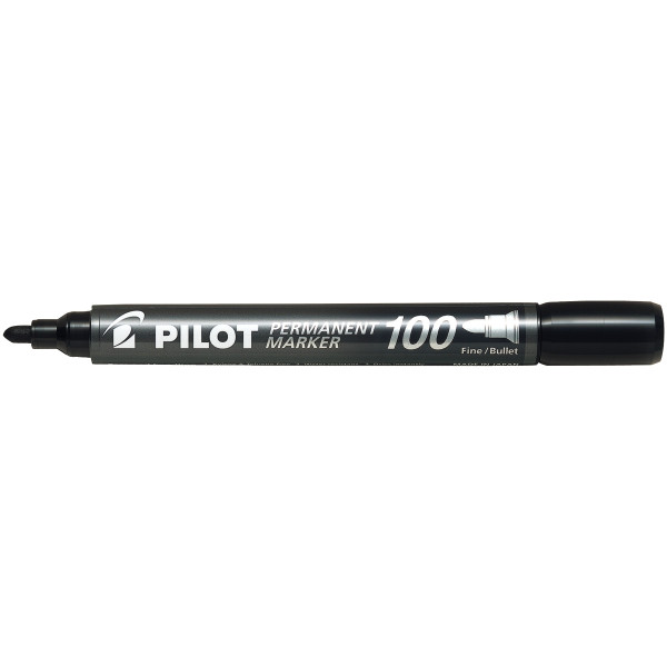 Marqueur permanent 100 ogive pointe fine noir