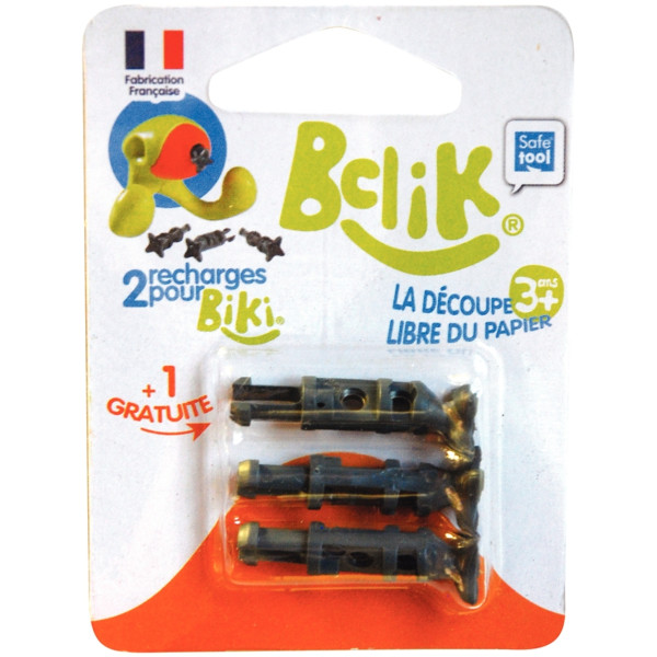 Set de 3 lames BCLICK pour BIKI