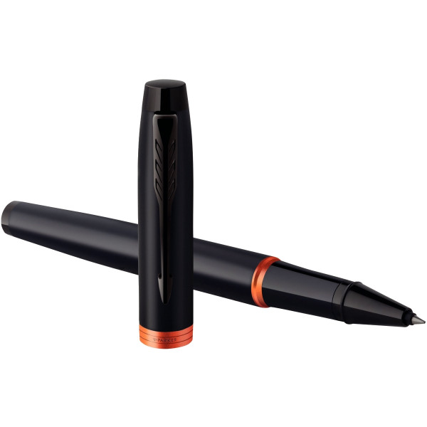 Roller IM Vibrant Ring noir et orange