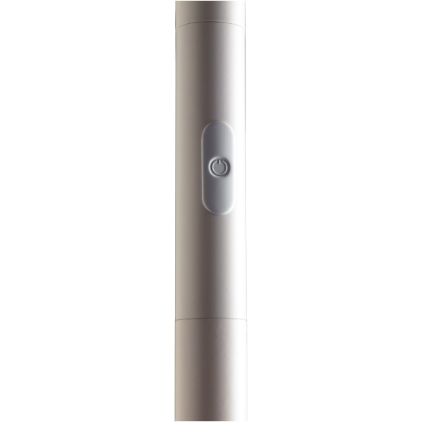 Lampadaire Pryska bois et blanc