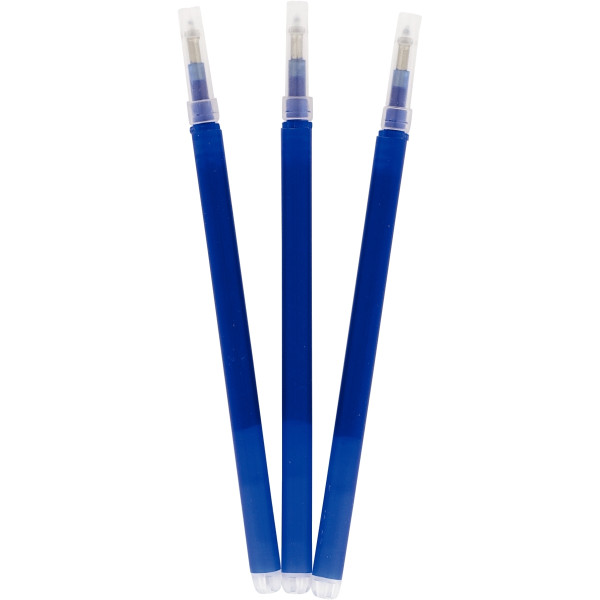 Étui de 3 recharges effaçable bleue