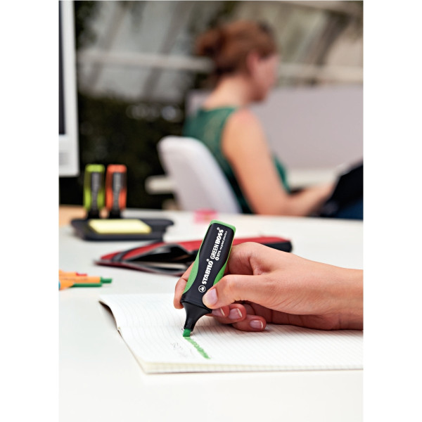 Pochette de 4 surligneurs Greenboss assortis