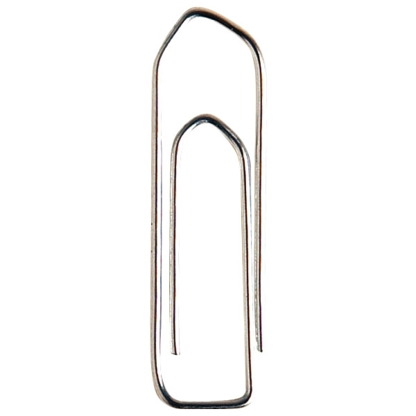 Boîte de 1000 trombones 25mm bout chevron