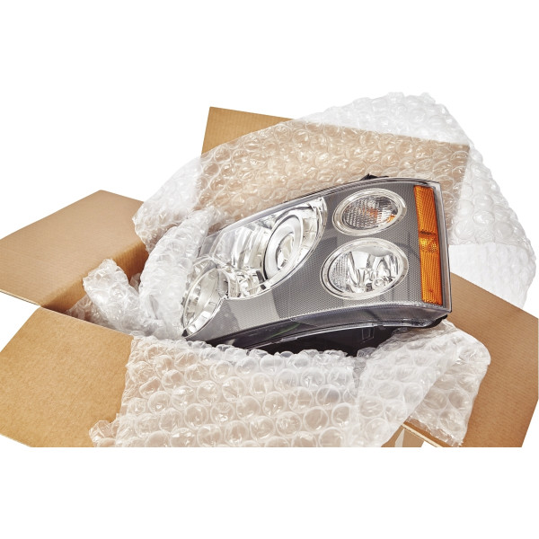 Lot de 2 rouleaux film bulles air diamètre 32mm 50x0,5m