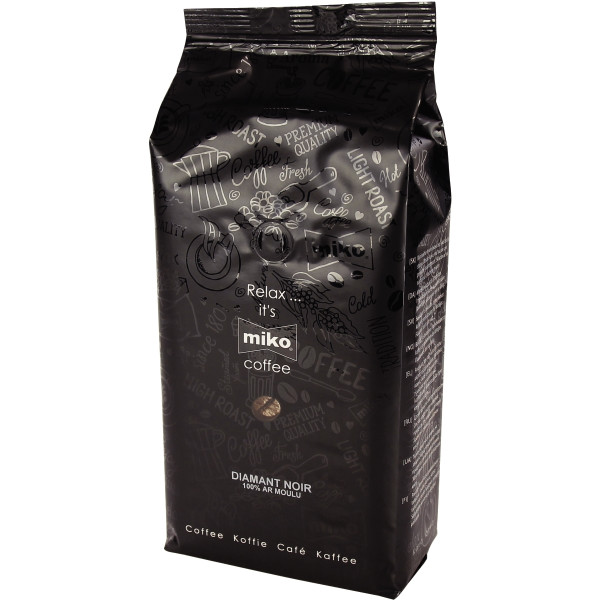 Paquet de 1kg café moulu Diamant noir