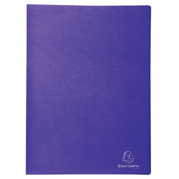 Protège-documents 40 vues en carte végétale TEKSTO, coloris assortis