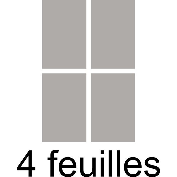 Vitrine d'extérieur fond métal Premium plus 4 feuilles A4