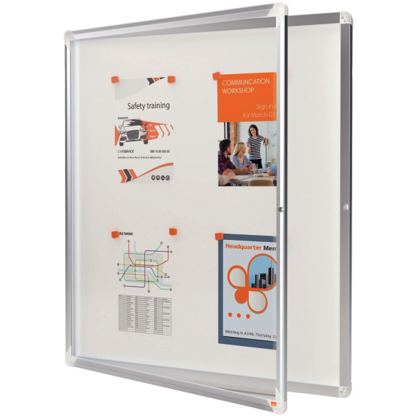 Vitrine d'extérieur fond métal Premium plus 6 feuilles A4