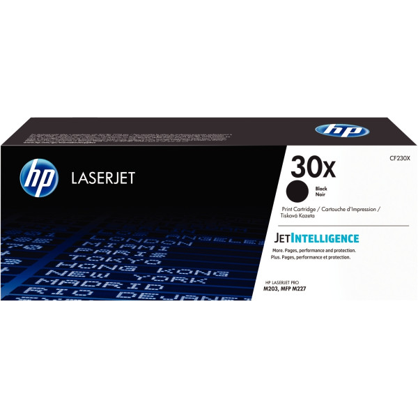 HP 30X toner noir grande capacité authentique (CF230X)