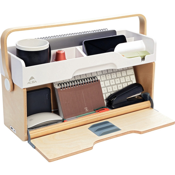 Station de travail nomade et ergonomique - 2 modules
