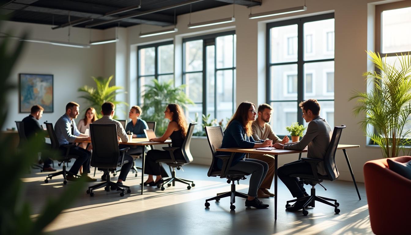 Aménagement espace coworking : guide complet