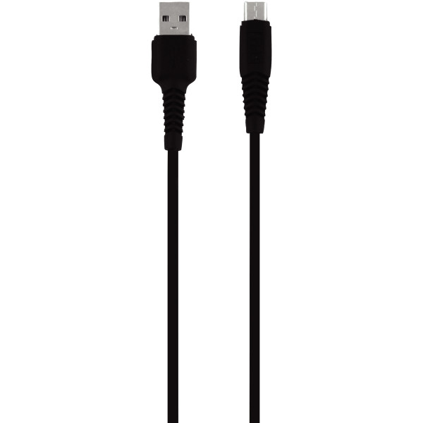 Cordon USB type A vers type C 1m noir