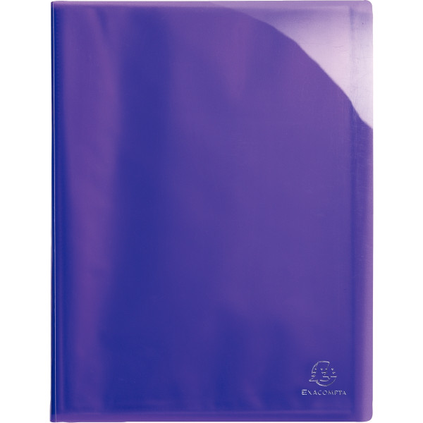 Protège-documents IDERAMA PP 80 vues coloris violet