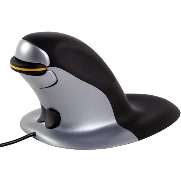 Souris ergonomique filaire Penguin taille L