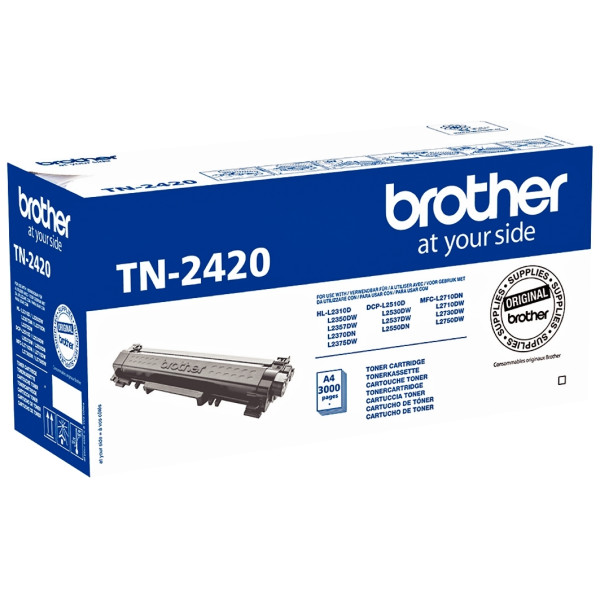 Brother TN2420 toner laser noir haute capacité authentique