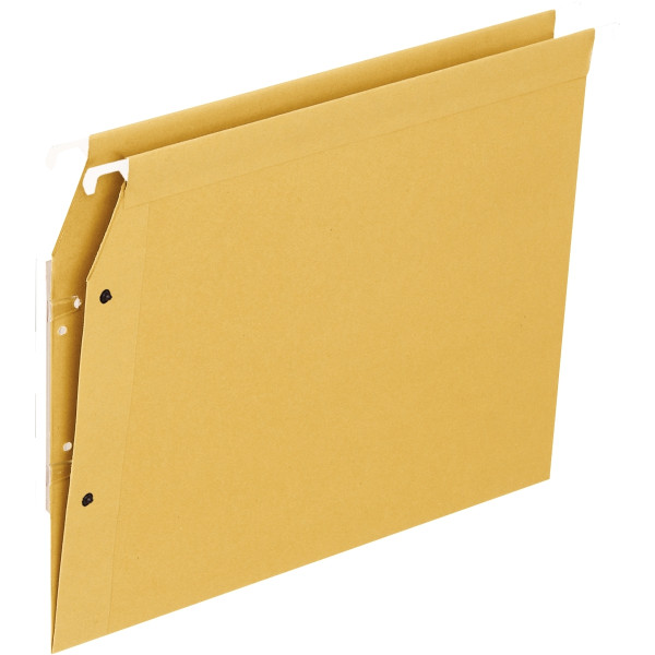 Paquet de 25 dossiers suspendus pour armoire dos V, coloris jaune