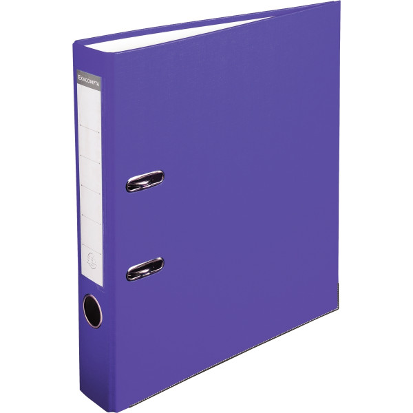 Classeur à levier pour format A4, dos 5 cm, violet