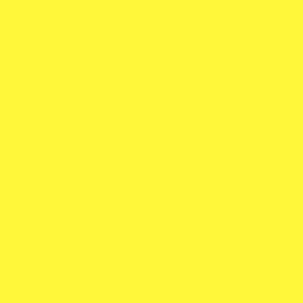 Corbeille à courrier opaque jaune