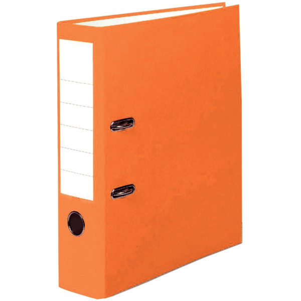 Classeur à levier économique pour format A4, dos 8 cm, orange