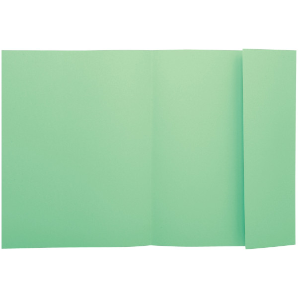 Paquet de 100 chemises 1 rabat 160g, format 24x32 cm, vert clair