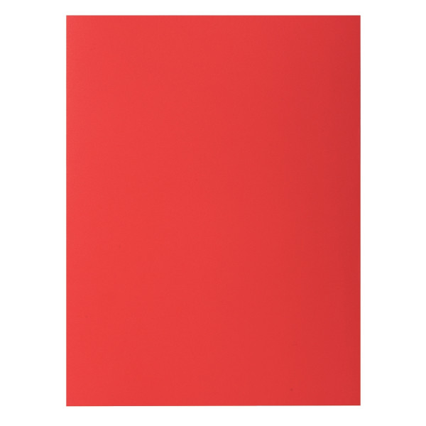 Paquet de 100 chemises 210 g ROCK"S format 24x32 cm rouge