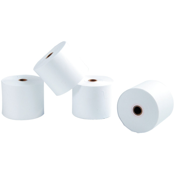Paquet de 10 bobines de papier standard format 57 x 70 mm, longueur 40 m, papier 60 grammes