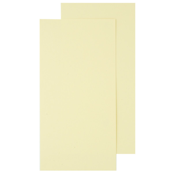 Paquet de 25 cartes Pollen 106x213mm 210g ivoire