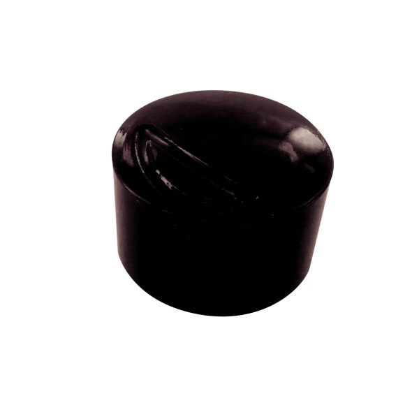 Blister de 10 punaises magnétiques, diamètre 12 mm.  Noir