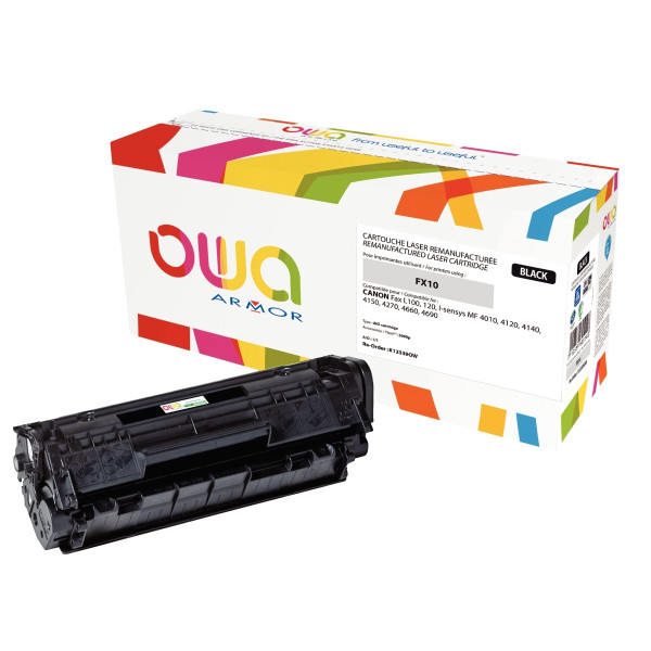 OWA Armor cartouche laser noire compatible Canon FX10