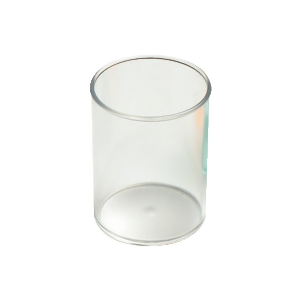 Pot à crayons FLUOR cristal transparent