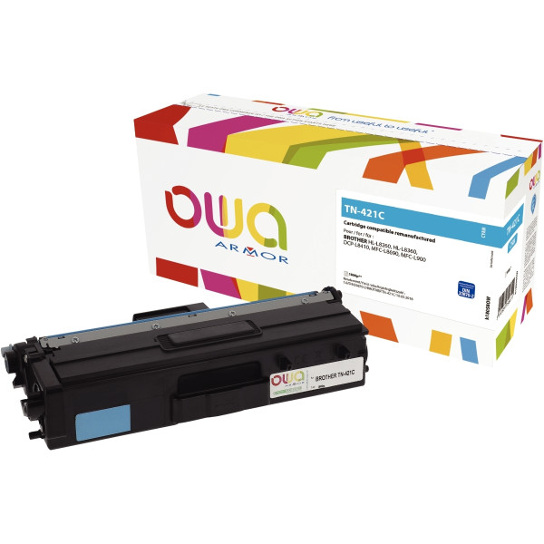 Toner laser compatible Brother TN421C cyan