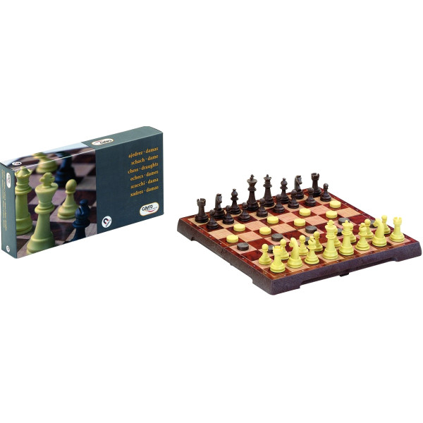 Jeux d'échecs et de dames magnétiques