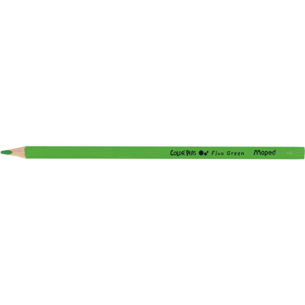Pochette de 6 crayons de couleur Color'Peps fluo
