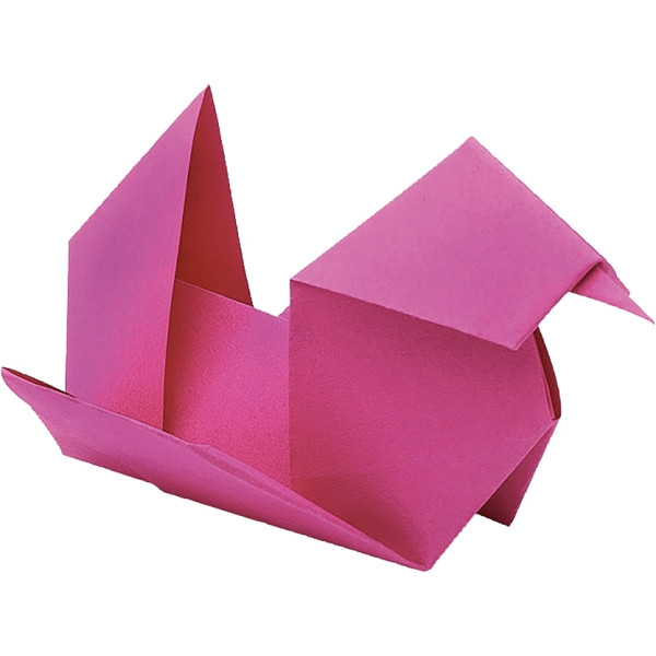 Pochette de 100 feuilles de papier pour pliage origami format 20 x 20 cm couleurs assorties